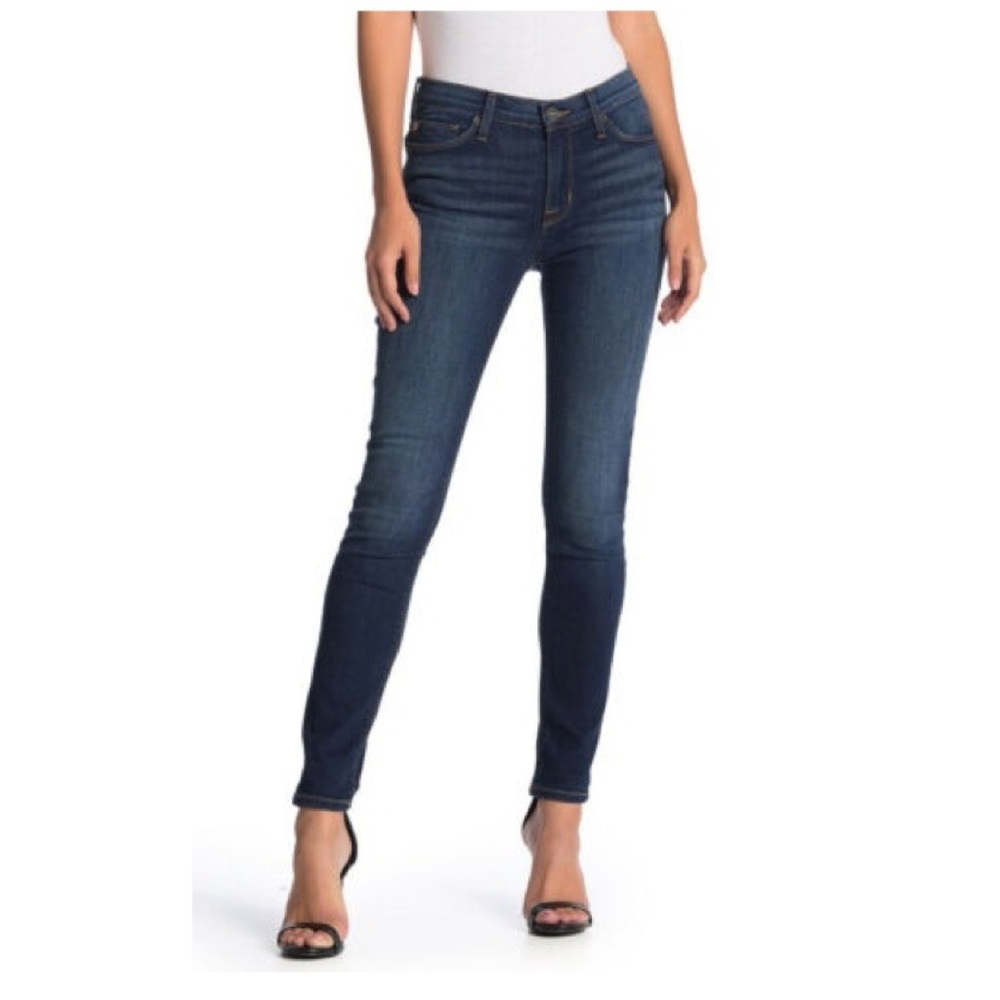 Hudson Natalie Mid Rise Ankle Super Skinny Jeans nwma409zb1 Size: 24